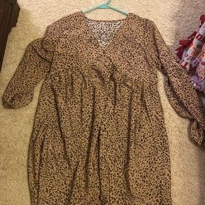 SHEIN leopard dress